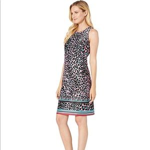Pappagallo Talia Cheetah Print Dress